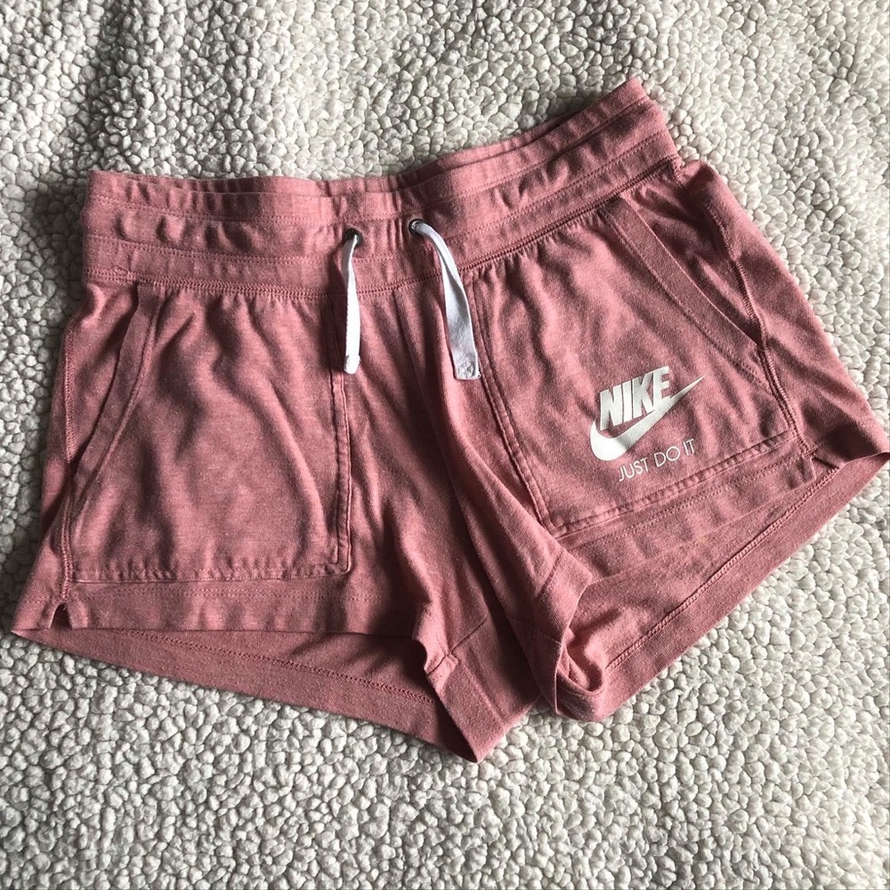 Nike Pink Cotton Shorts